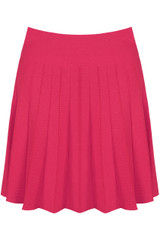 Knitted Box Pleat Skirt