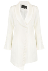 Asymmetric Blazer Dress