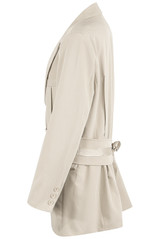 Oversized Blazer With Origami Waist Belt
