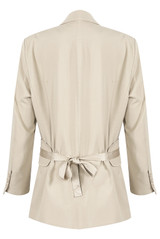 Oversized Blazer With Origami Waist Belt