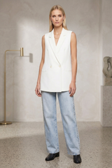 Tailored Side Pocketed Waistcoat