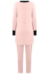 Lightweight Tie Neck Tunic & Trouser Set - 3 Colours