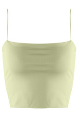 Block Cropped Cami Top