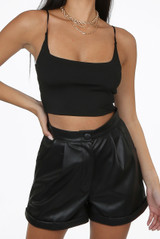 Plain Cropped Cami