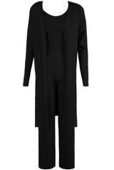 Knitted Jumper With Cami & Trouser 3 Piece Set - 3 Colours