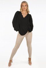 Biker Style High Waist Leggings