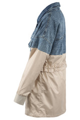 Front Pocketed Denim Jacket