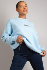 'ROCK & ROLL' Slogan Round Neck Jumper - 5 Colours