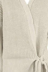 Cable Knit Tie Up Robe Cardigan - 9 Colours