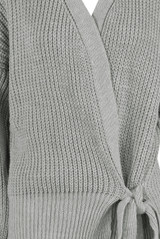 Cable Knit Tie Up Robe Cardigan - 9 Colours