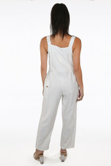 Front Metal Button Closure Jumpsuit