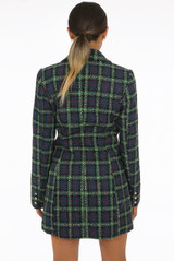 Glen Plaid Wool Overcoat - 2 Colours