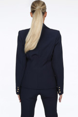 Golden Button Double Breast Winter Blazer - 8 Colours