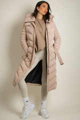 Long-line Padded Puffer Coat