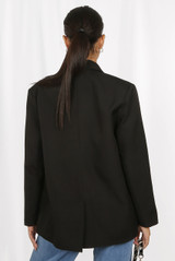 Double Breasted Oversized Dad Blazer