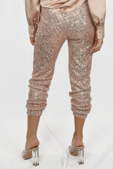 Elasticated Waist Sequin Trouser
