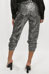 Elasticated Waist Sequin Trouser
