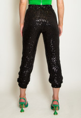 Elasticated Waist Sequin Trouser