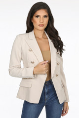 Tailored Military Blazer -  4 Colours