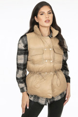 Pocket Front Quilted Gilet 