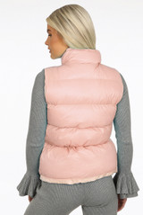 Pocket Front Quilted Gilet 