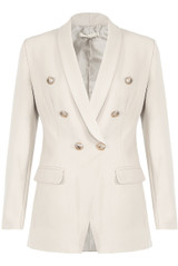 Shawl Lapels Tailored Military Blazer