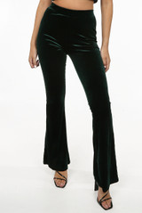 Velvet Flared Trouser - 5 Colours