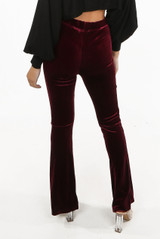 Velvet Flared Trouser - 5 Colours