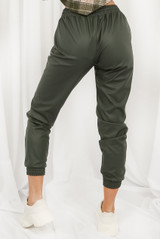 Wet Look PU Cargo Trousers - 4 Colours