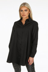 Oversized Longline Shirt - 2 Colours