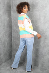 Multicolour Knitted Vest Multicolour Knitted Vest