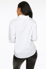 PU Front White Shirt