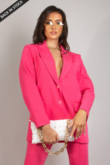 Tailored Oversized Blazer