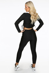 Ruched Slinky Loungewear Set