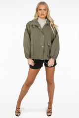 Oversized Cargo Jacket