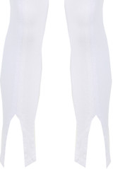 High Waisted Ankle Slit Jeans