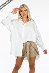 Oversized Dip Hem Shirts