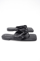 Faux Leather Flip Flop - 5 Colours 