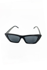 Cat Eye Sunglasses In Black