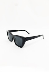 Cat Eye Sunglasses In Black