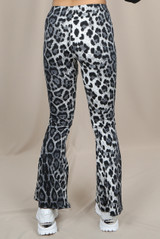 Animal Print Flared Trouser