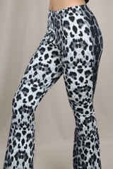 Animal Print Flared Trouser