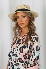 Pork Pie Straw Hat 