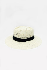 Pork Pie Straw Hat 