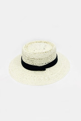 Pork Pie Straw Hat 