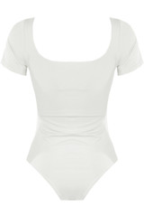 Square Neck Short Sleeve Bodysuit