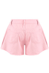 Denim Flowing Shorts