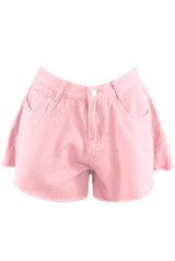 Denim Flowing Shorts