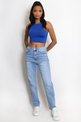 Sleeveless Crop Tops