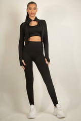 Textured Three Piece Gym set
